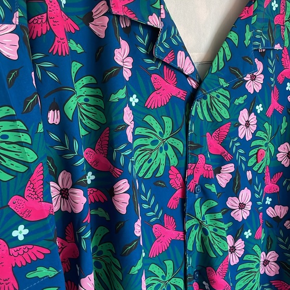 SUNSET x VINE | 2-pc Floral Beach Wear | Top: L / Shorts: M | NWOT - Picture 3 of 11